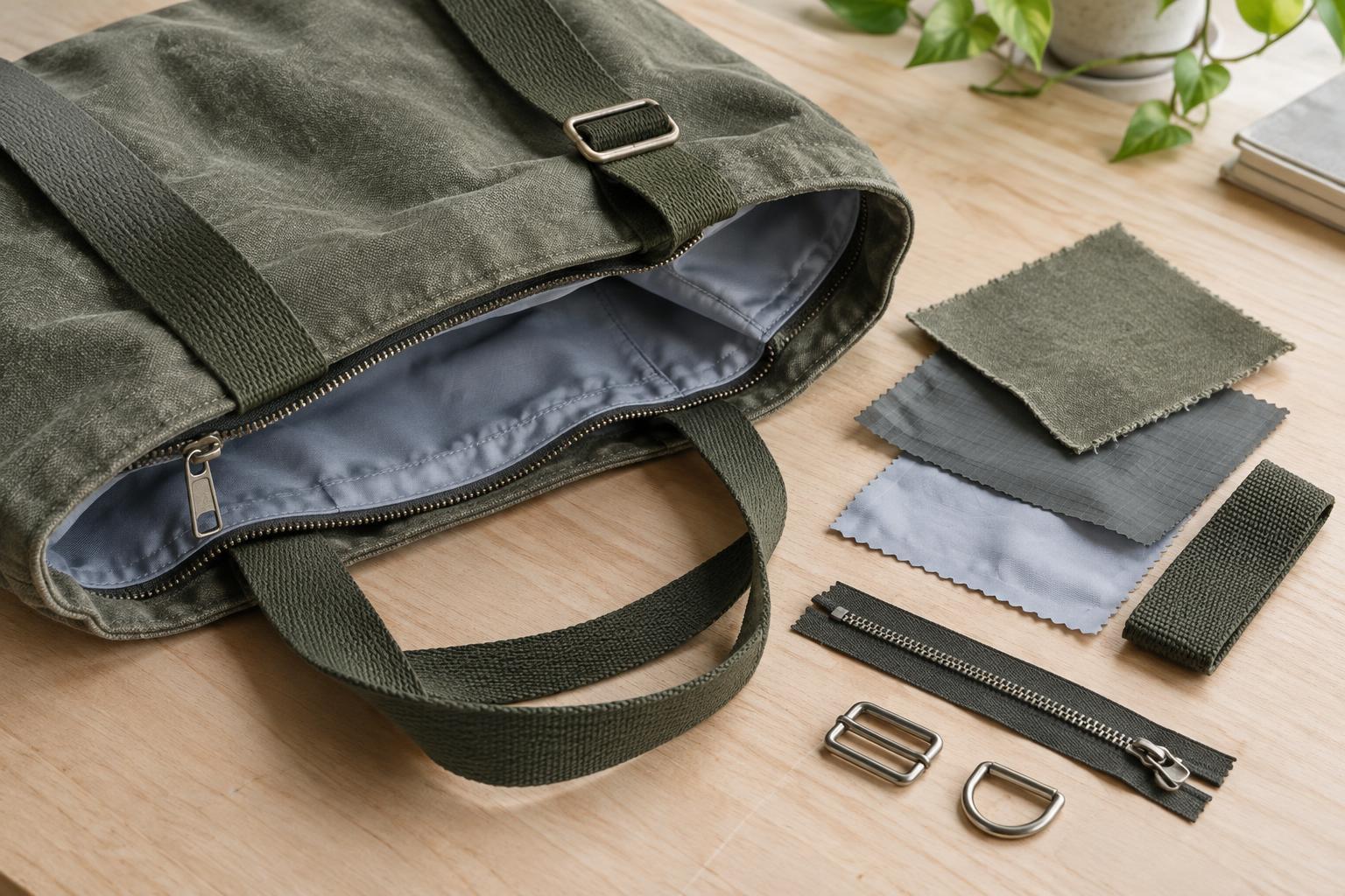 Choosing Materials for a Reusable Day Bag: Fabric, Lining and Hardware
