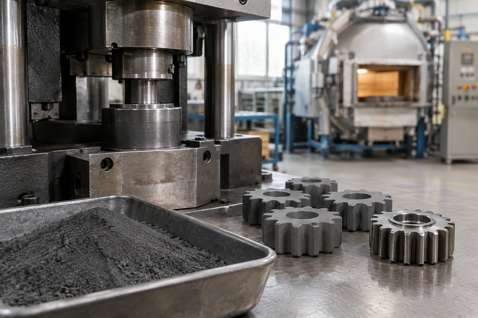 Powder Metallurgy Basics: How Pressing and Sintering Make Metal Parts